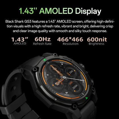 BLACKSHARK GS3 SmartWatch Global Version