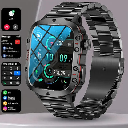 GUHUAVMI Rugged SmartWatch Men Waterproof