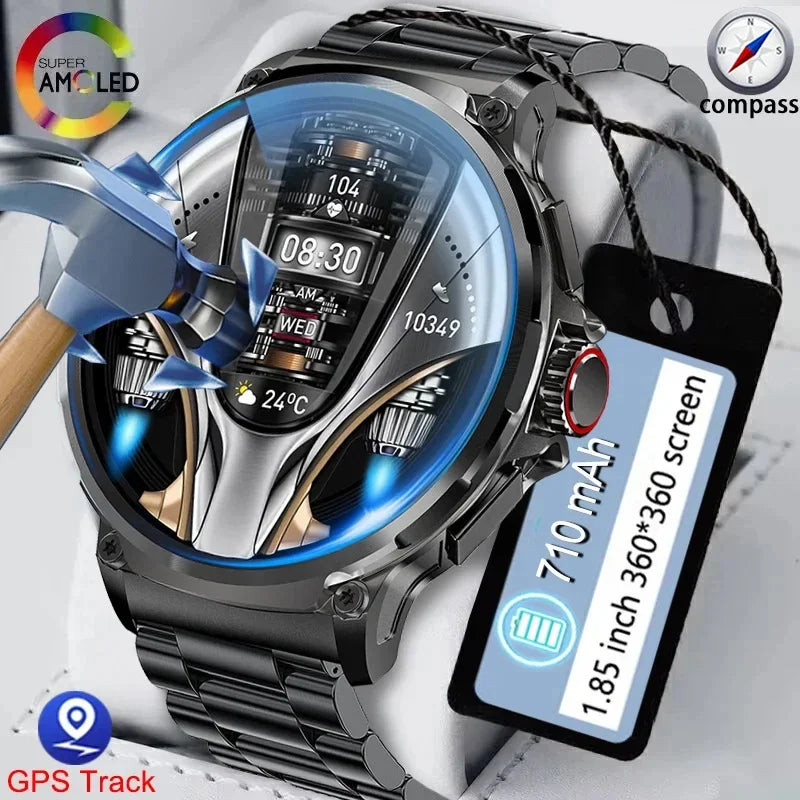 BOALZETD SmartWatch Men Ultra HD