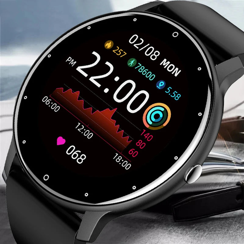 CRTORRS SmartWatch Men Full Touch Screen