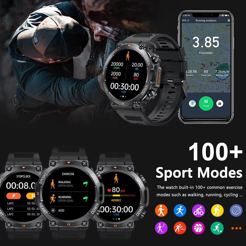 MEVADEN Smartwatch Men Sport