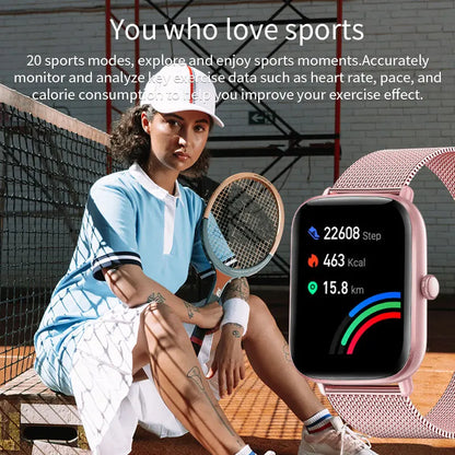 LIGE SmartWatch Women Bluetooth