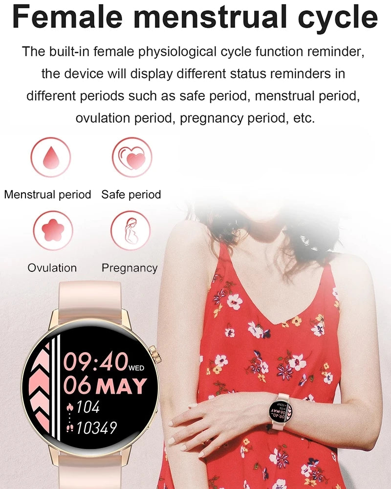 SACOSDING New Fashion Women Smartwatch