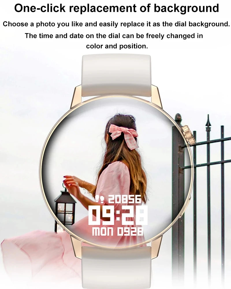 SACOSDING New Fashion Women Smartwatch