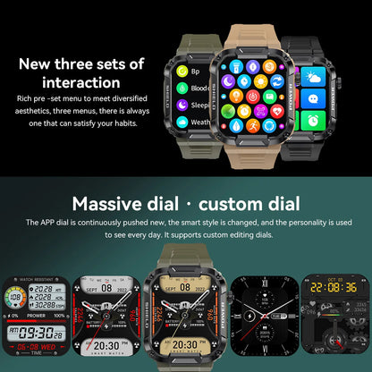 CRTORRS SmartWatch Men AIVoice